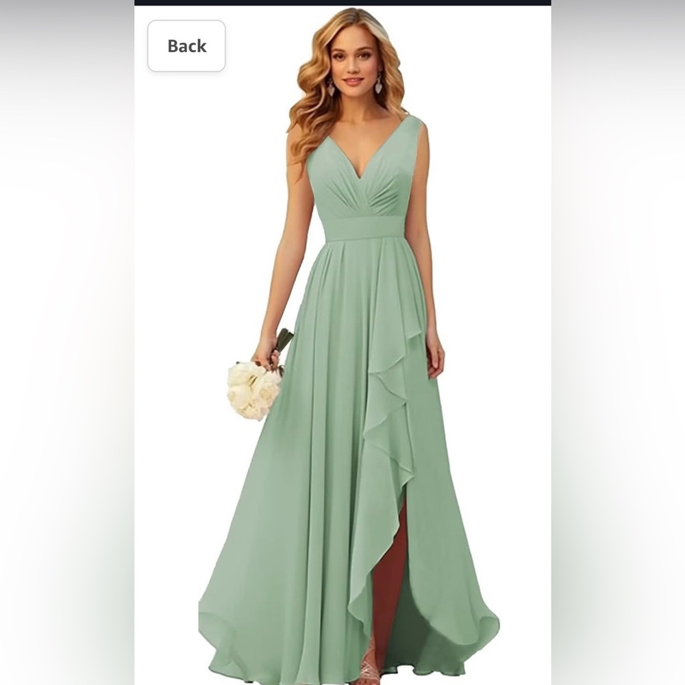 Sage Green Bridesmaid Dress